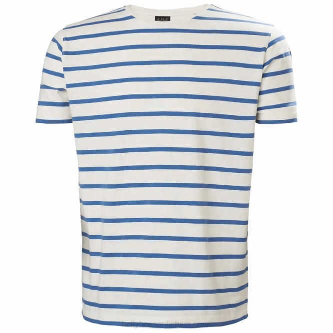 N682956 t-shirt da uomo in cotone biologico newport Helly-Hansen borghese della marina