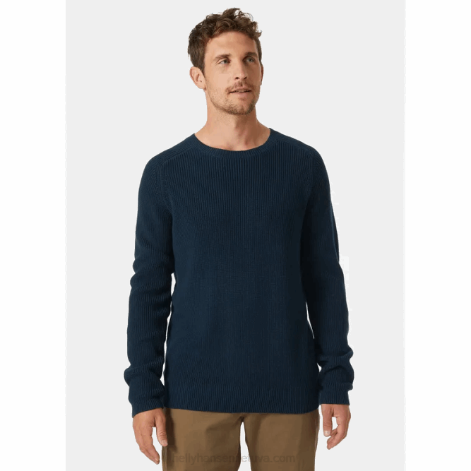 N682823 maglione a costine da uomo Helly-Hansen nevicare