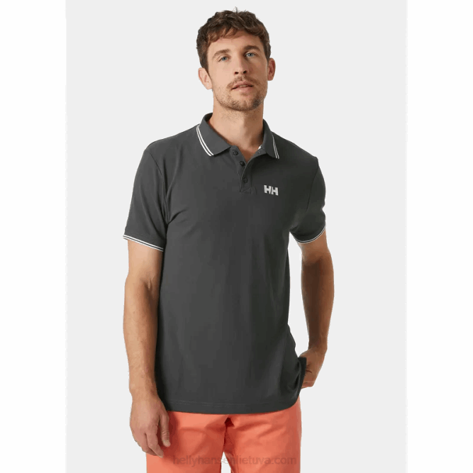 N6821006 polo kos da uomo Helly-Hansen pellicano