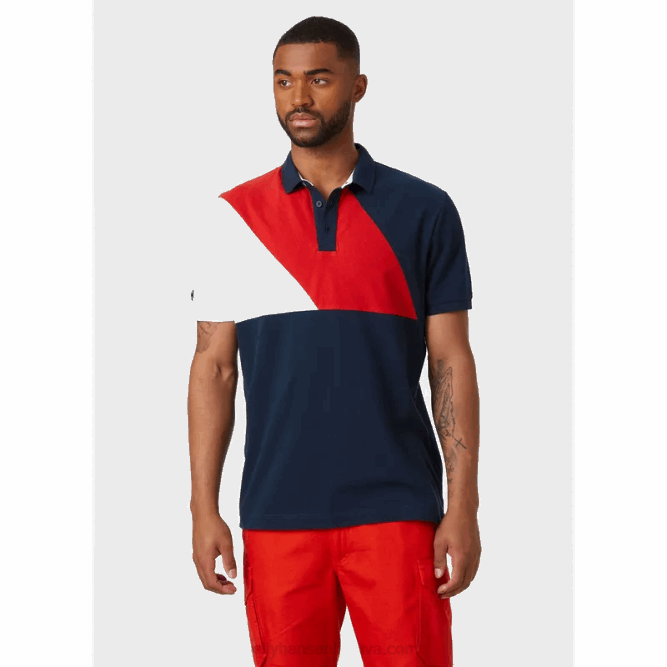 N682960 polo da uomo Helly-Hansen bianco