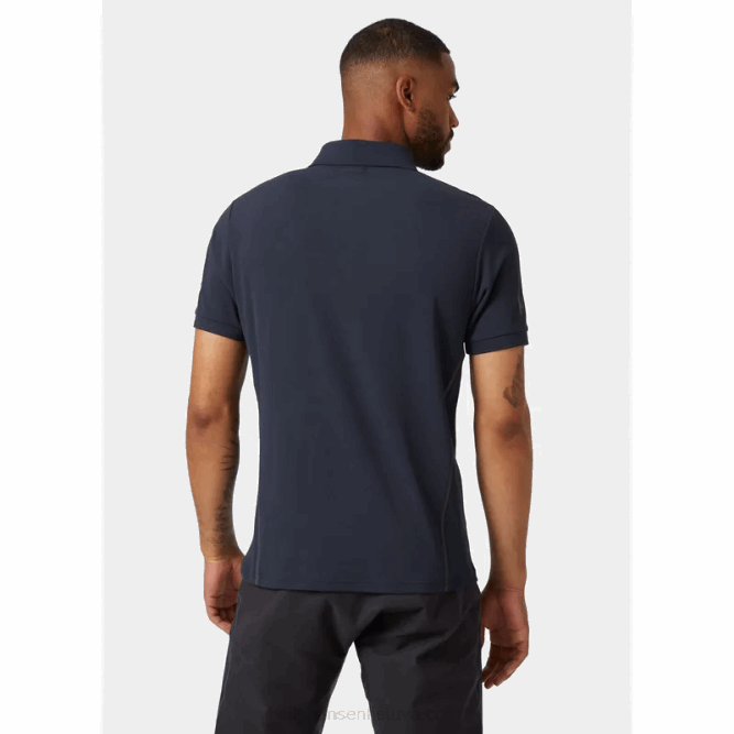 N682969 polo da uomo ad asciugatura rapida hp racing Helly-Hansen allarme rosso