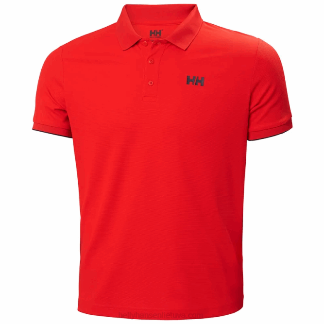 N682977 polo oceanica da uomo ad asciugatura rapida Helly-Hansen bianco