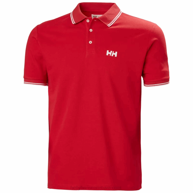 N682998 polo genovese da uomo Helly-Hansen bianco