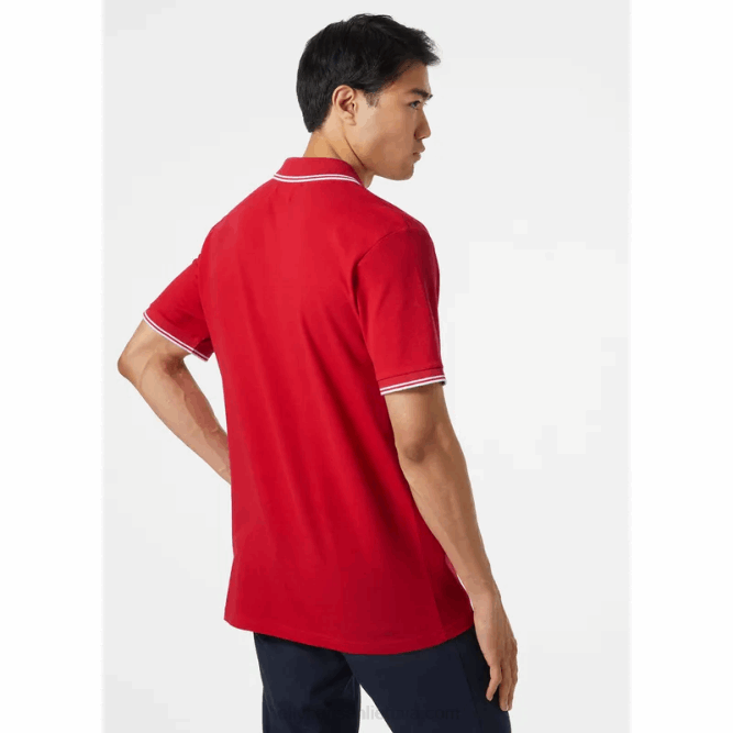 N682998 polo genovese da uomo Helly-Hansen bianco