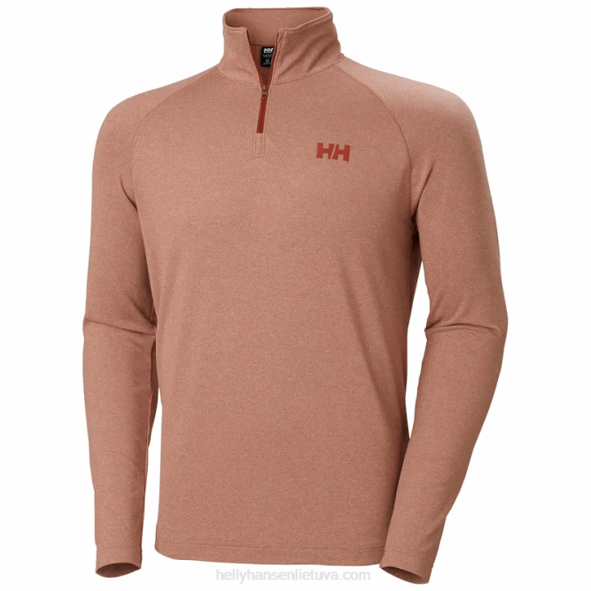 N682521 strato intermedio da uomo con mezza zip in verglas Helly-Hansen nero
