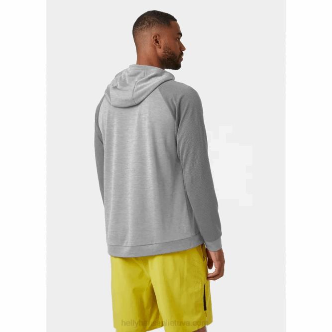 N682535 felpa con cappuccio pullover Tech Lite da uomo Helly-Hansen fiordo profondo