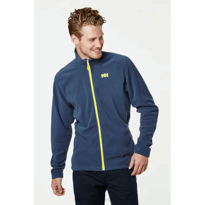 N682464 giacca in pile daybreaker da uomo Helly-Hansen azzurrite
