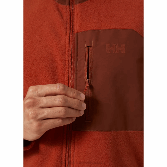 N682469 giacca da uomo in micropile daybreaker block Helly-Hansen malachite