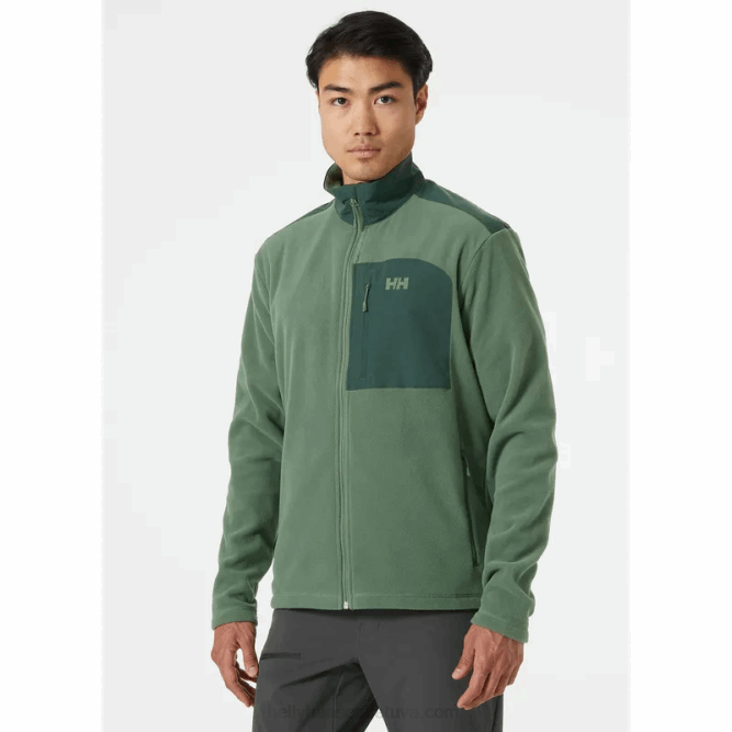 N682470 giacca da uomo in micropile daybreaker block Helly-Hansen canyon profondo