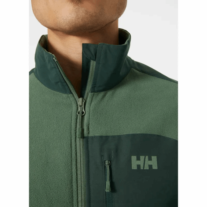 N682470 giacca da uomo in micropile daybreaker block Helly-Hansen canyon profondo