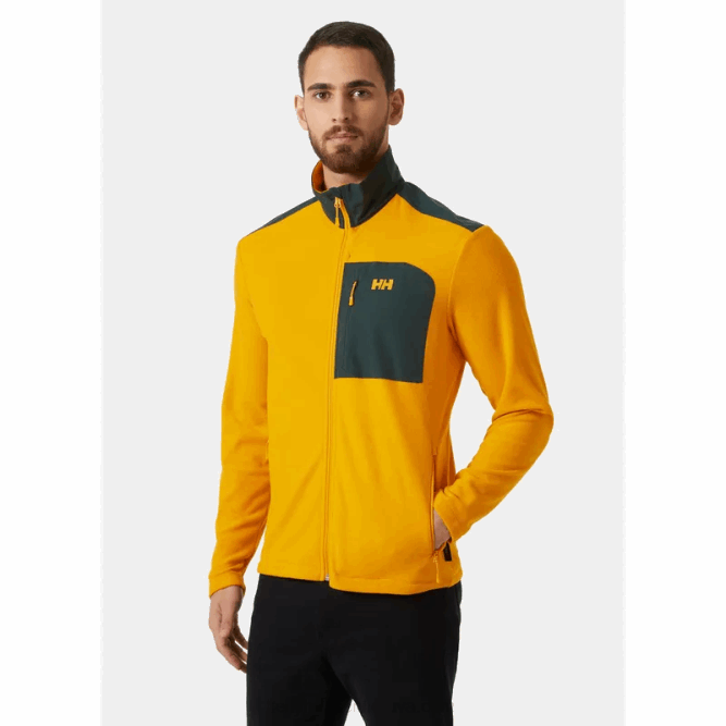 N682471 giacca da uomo in micropile daybreaker block Helly-Hansen abete rosso