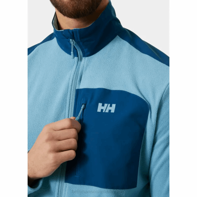 N682472 giacca da uomo in micropile daybreaker block Helly-Hansen lampone