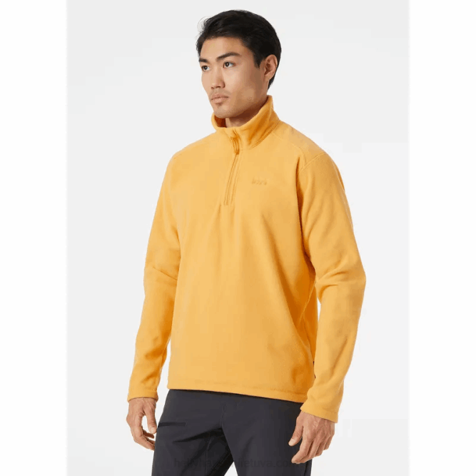 N682476 pullover in pile da uomo daybreaker 1/2 zip Helly-Hansen canyon profondo