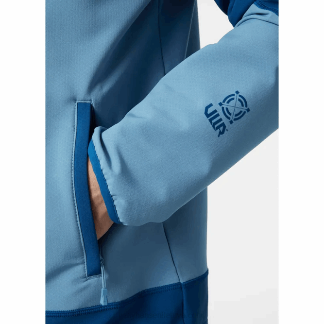 N682487 giacca in pile con scudo di elevazione da uomo Helly-Hansen nero