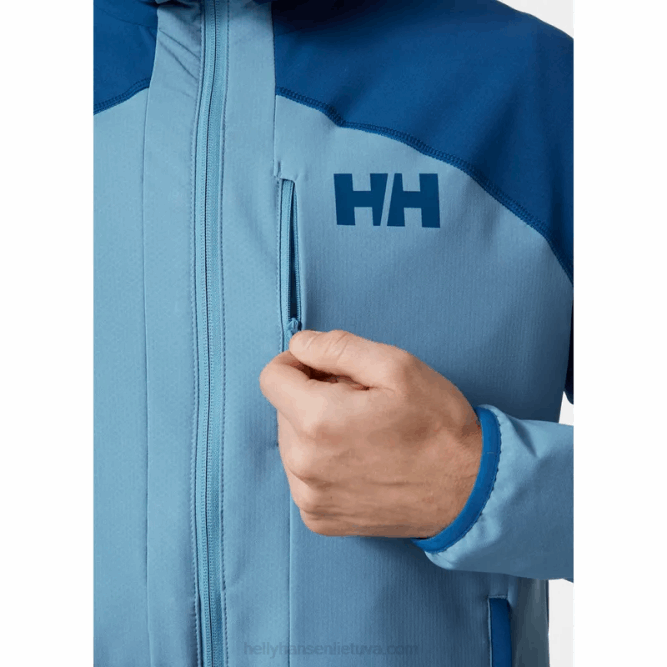 N682487 giacca in pile con scudo di elevazione da uomo Helly-Hansen nero