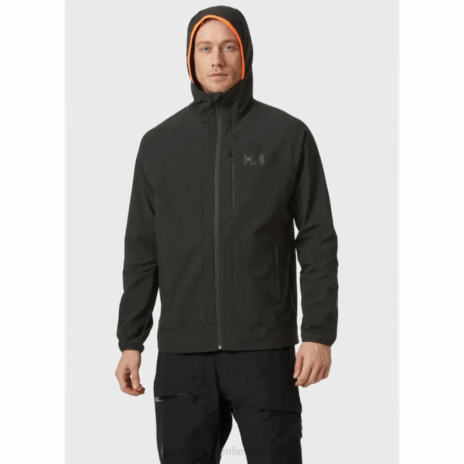 N682488 giacca in pile con scudo di elevazione da uomo Helly-Hansen nebbia blu