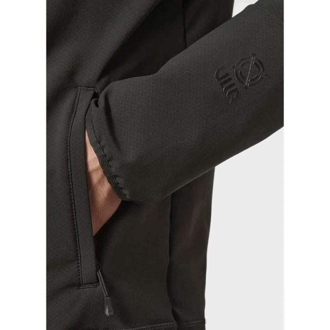 N682488 giacca in pile con scudo di elevazione da uomo Helly-Hansen nebbia blu