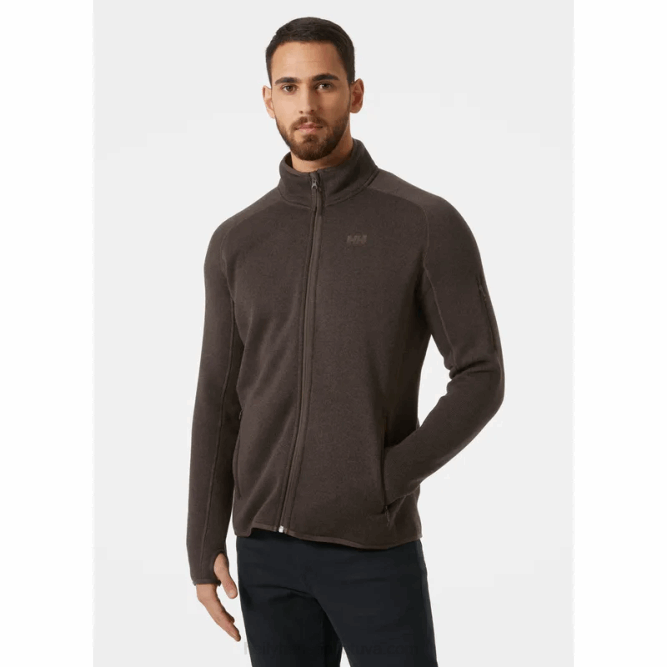 N682489 giacca in pile varde da uomo 2.0 Helly-Hansen nero