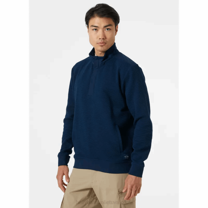 N682504 maglione outdoor da uomo lillo snap Helly-Hansen nero