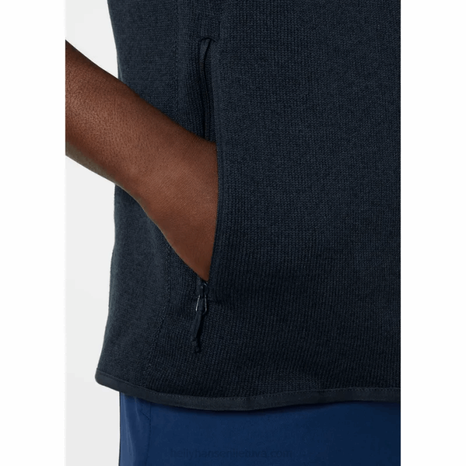 N682509 gilet da uomo in pile varde 2.0 Helly-Hansen nero