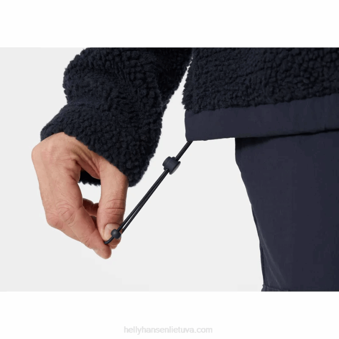 N682512 giacca in pile pattuglia da uomo Helly-Hansen nero