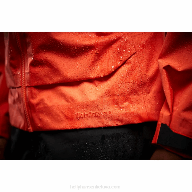 N682141 giacca da uomo odin 9 worlds infinity shell Helly-Hansen arancione brillante