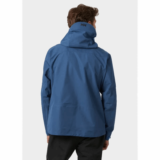 N682142 giacca da uomo odin 9 worlds infinity shell Helly-Hansen fiordo profondo