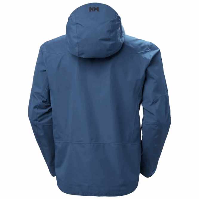 N682142 giacca da uomo odin 9 worlds infinity shell Helly-Hansen fiordo profondo