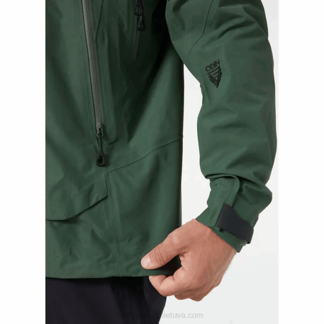 N682147 giacca shell odin 9 worlds 3.0 da uomo Helly-Hansen abete rosso