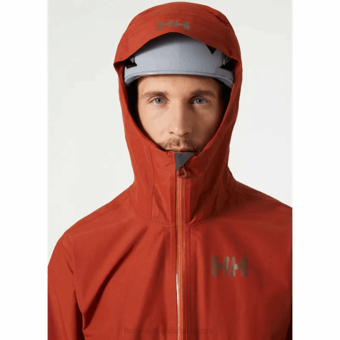 N682151 giacca shell da uomo blaze a 3 strati Helly-Hansen canyon profondo