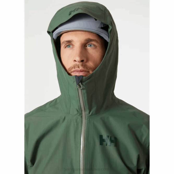 N682152 giacca shell da uomo blaze a 3 strati Helly-Hansen abete rosso