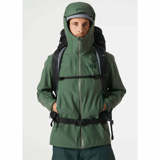 N682152 giacca shell da uomo blaze a 3 strati Helly-Hansen abete rosso