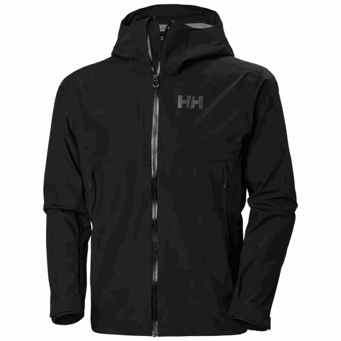 N682153 giacca shell da uomo blaze a 3 strati Helly-Hansen nero