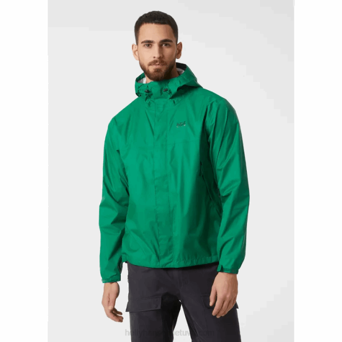 N682159 giacca loke shell da uomo Helly-Hansen malachite