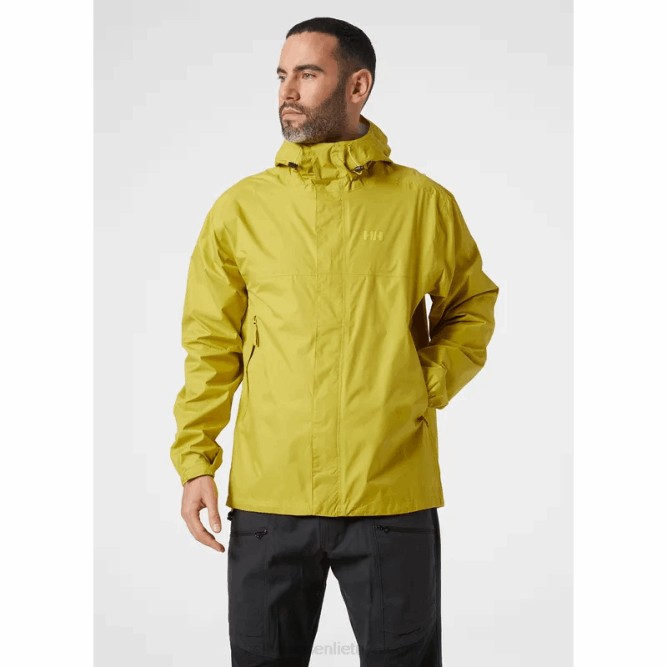 N682162 giacca loke shell da uomo Helly-Hansen oliva calda