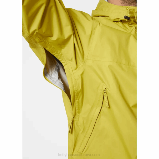 N682162 giacca loke shell da uomo Helly-Hansen oliva calda