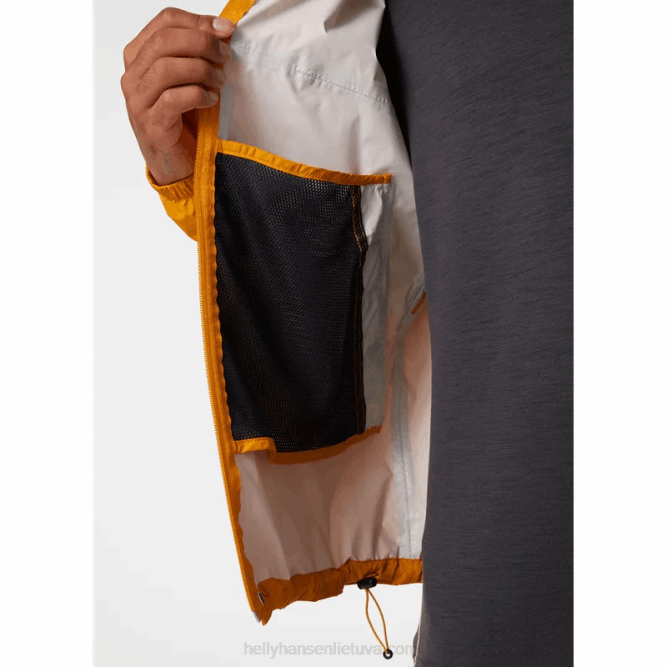 N682163 giacca loke shell da uomo Helly-Hansen lampone