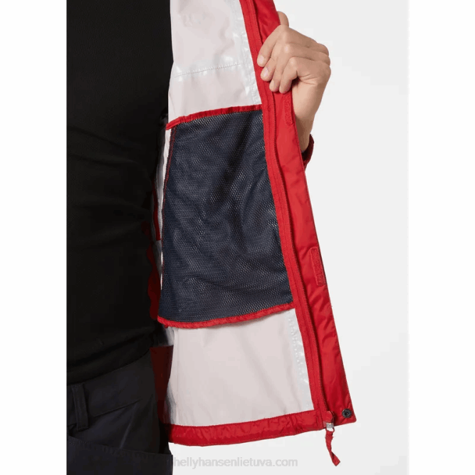 N682165 giacca loke shell da uomo Helly-Hansen rosso