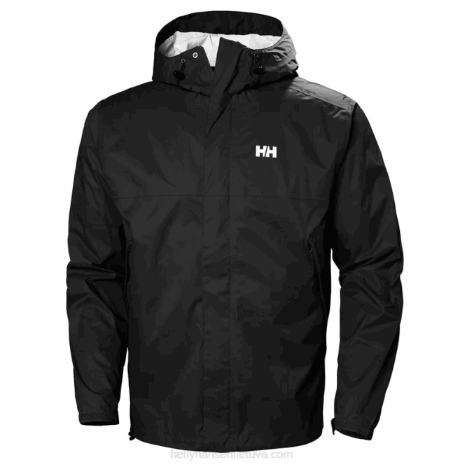 N682166 giacca loke shell da uomo Helly-Hansen nero