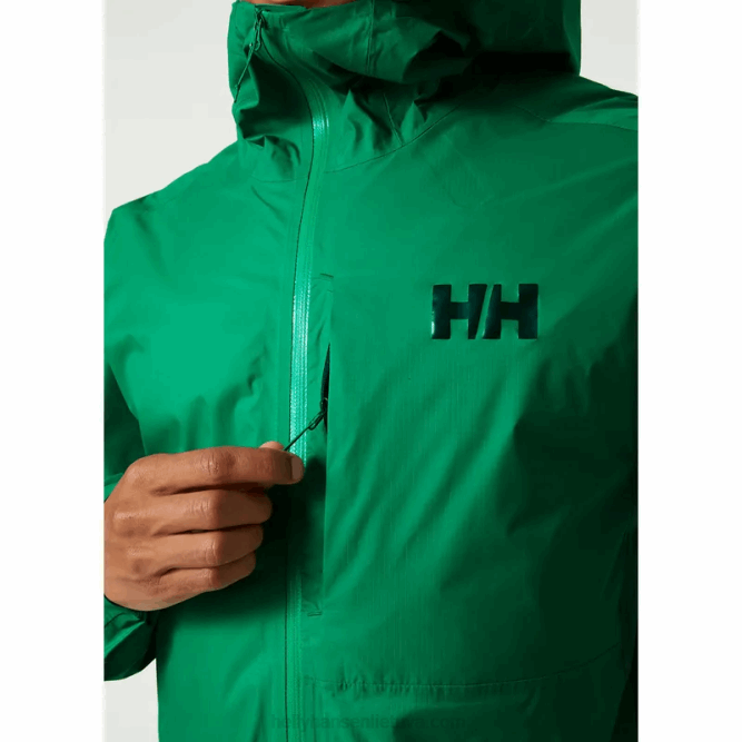 N682182 giacca da uomo in micro shell verglas Helly-Hansen sempreverde