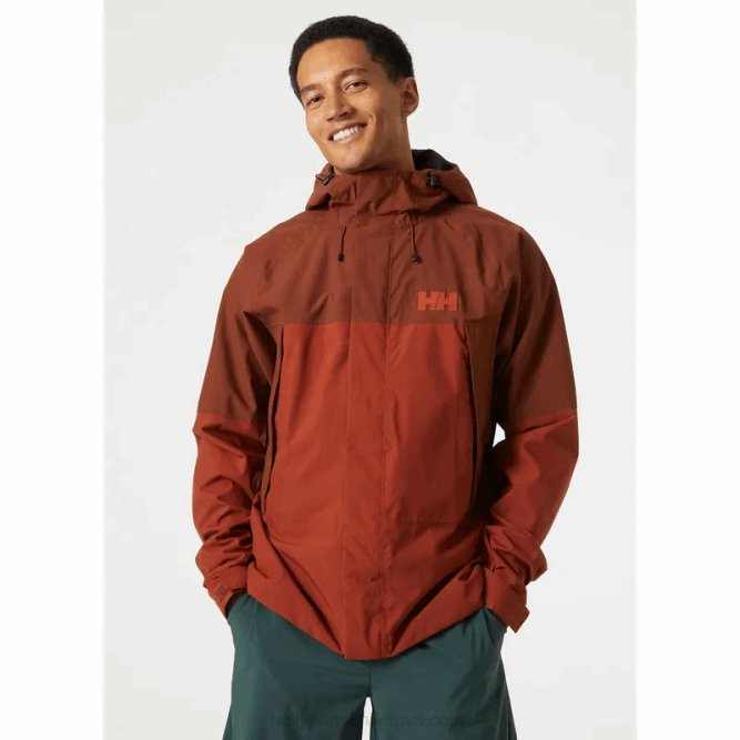 N682186 giacca shell Banff da uomo Helly-Hansen canyon profondo