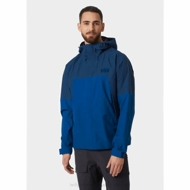 N682187 giacca shell Banff da uomo Helly-Hansen fiordo profondo