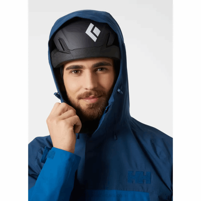 N682187 giacca shell Banff da uomo Helly-Hansen fiordo profondo