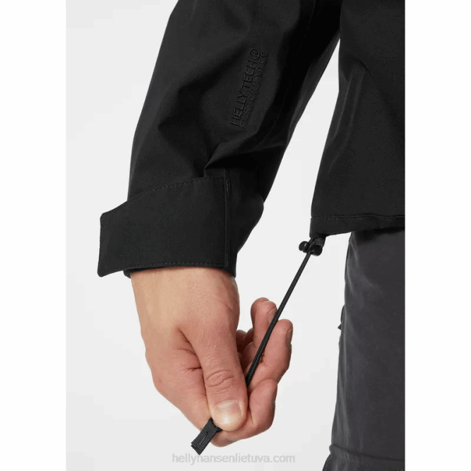 N682188 giacca shell Banff da uomo Helly-Hansen nero