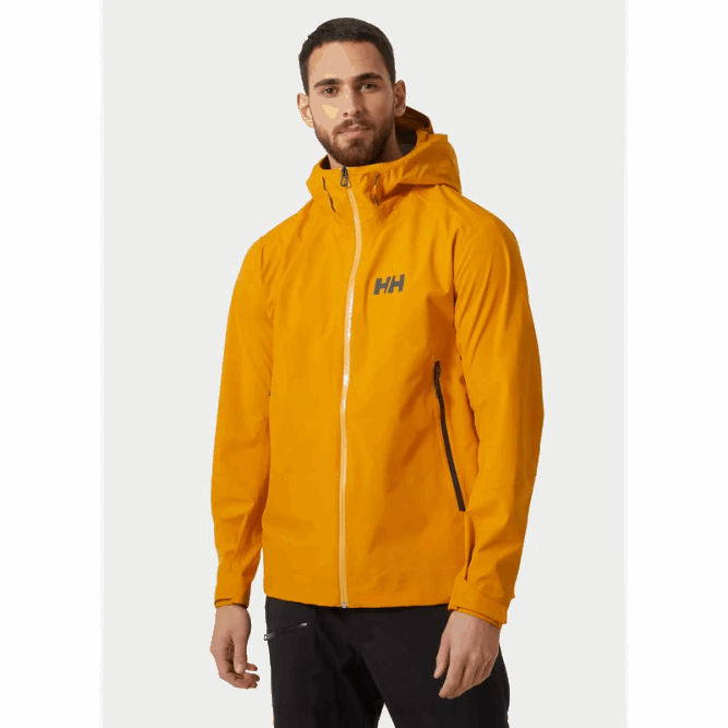 N682190 giacca da uomo verglas 3 strati 2.0 shell Helly-Hansen lampone