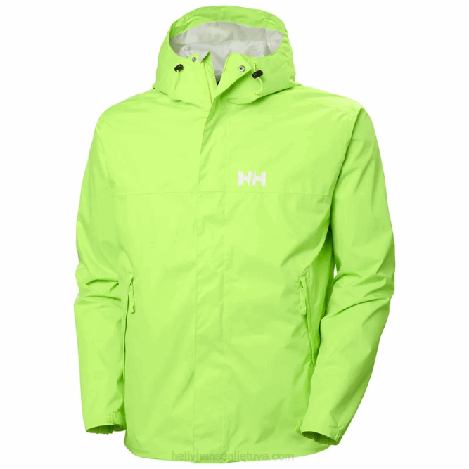 N682195 giacca ervik da uomo Helly-Hansen verde tagliente