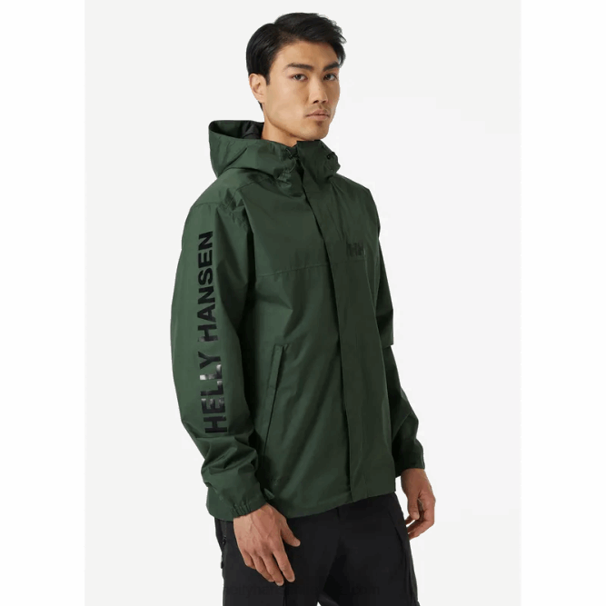 N682196 giacca ervik da uomo Helly-Hansen abete rosso