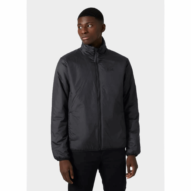 N682279 giacca shell e isolante juell 3 in 1 da uomo Helly-Hansen nero