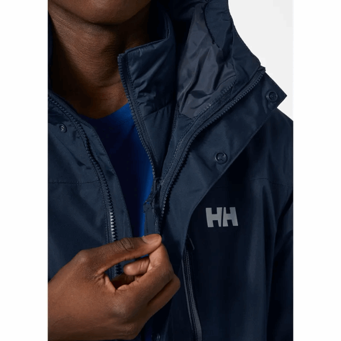N682280 giacca shell e isolante juell 3 in 1 da uomo Helly-Hansen Marina Militare