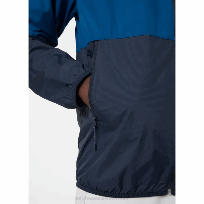 N682370 giacca shell leggera juell block da uomo Helly-Hansen Marina Militare
